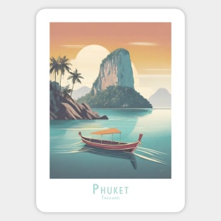 Thailand - Serene Phuket Sunset Sticker